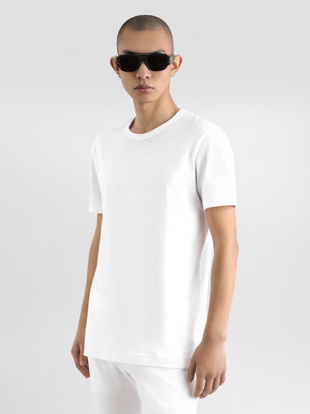 DOLCE & GABBANA CLASSIC T-SHIRT IN COTTON